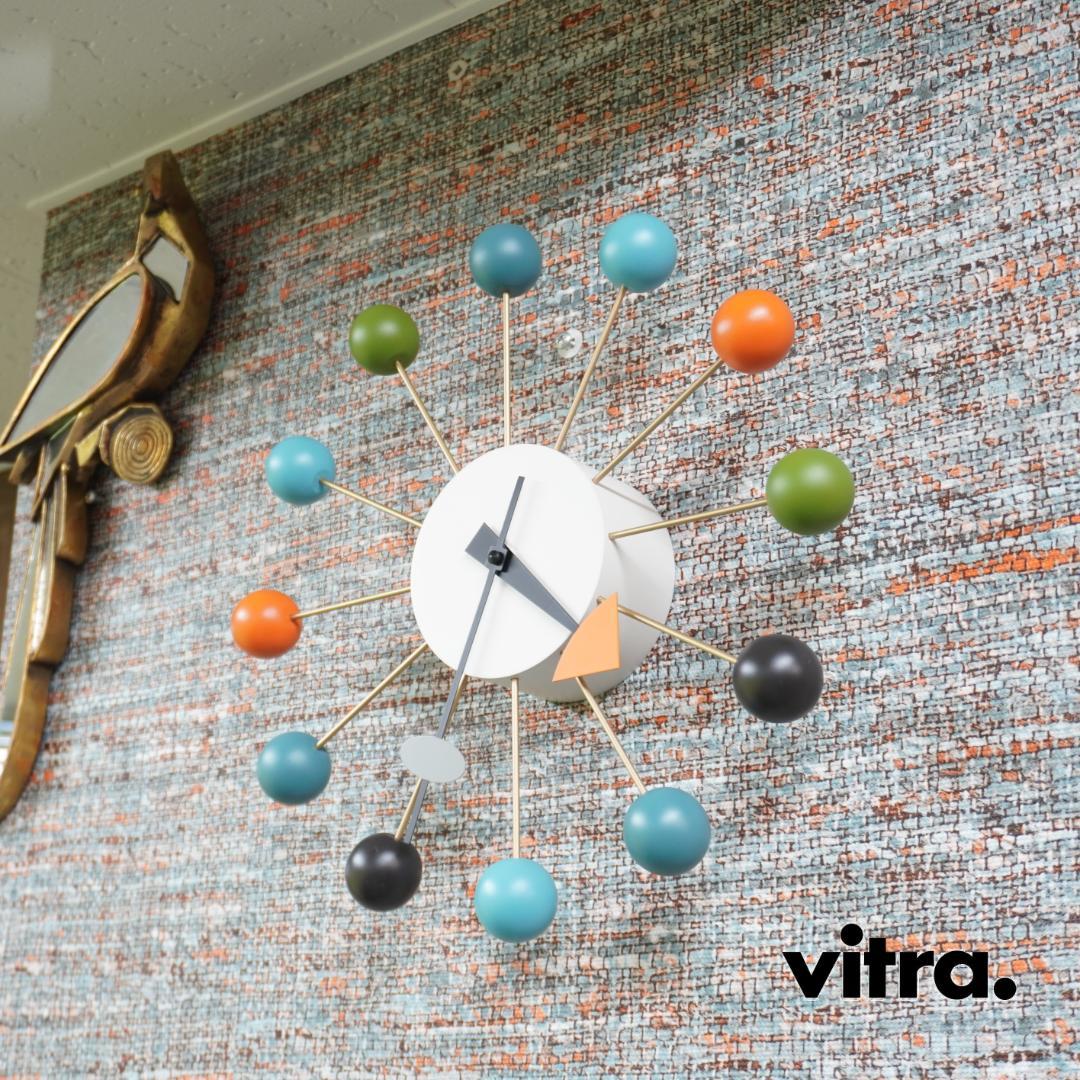 展示品 Vitra Ball Clock/ボールクロック マルチカラー壁掛け時計