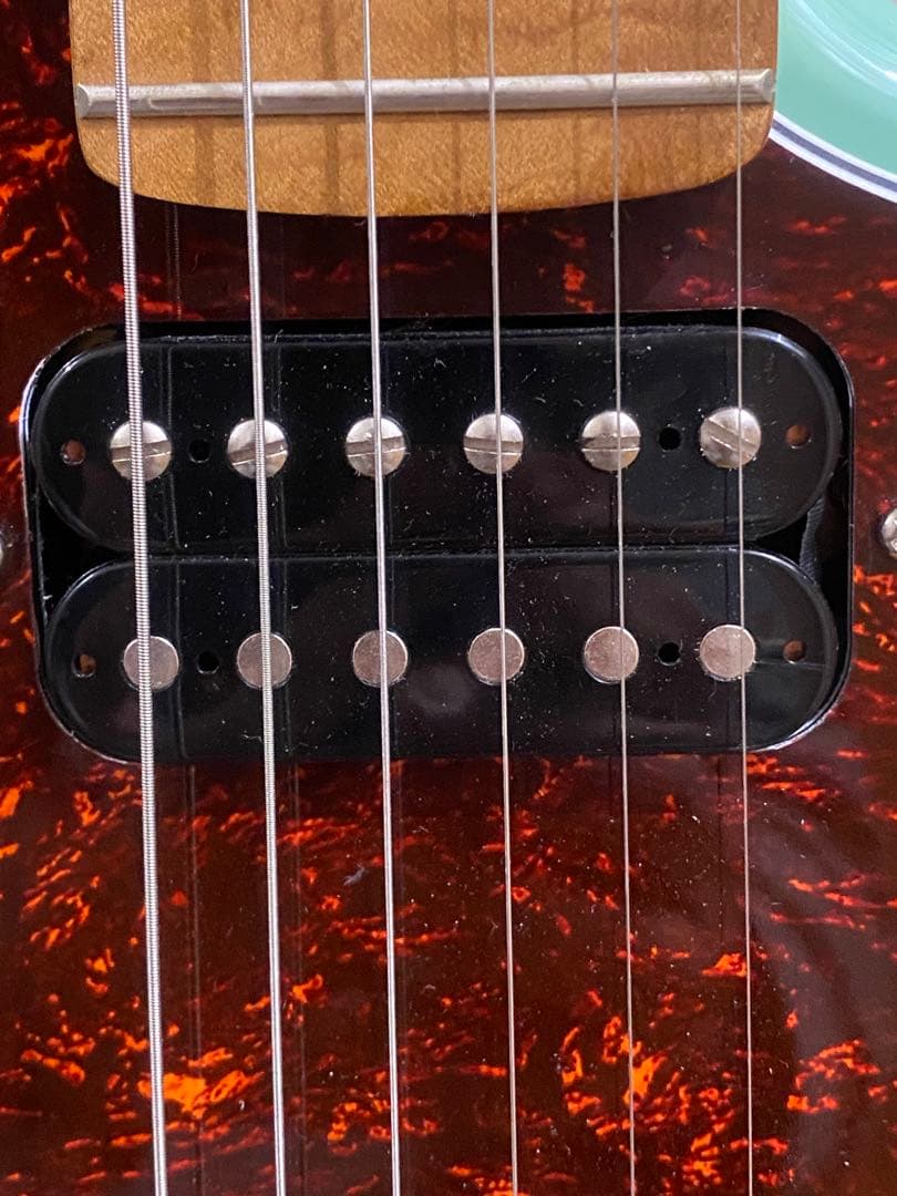 テト様　Bacchus エレキギター ミントグリーン