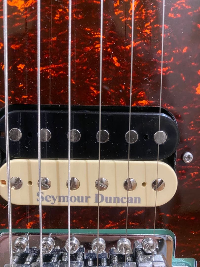 テト様　Bacchus エレキギター ミントグリーン