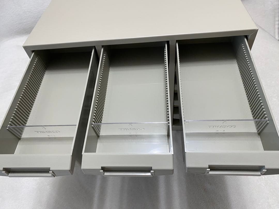 TRUSCO中山 バンラックケース B型 3列5段 B-35-NG ネオグレー