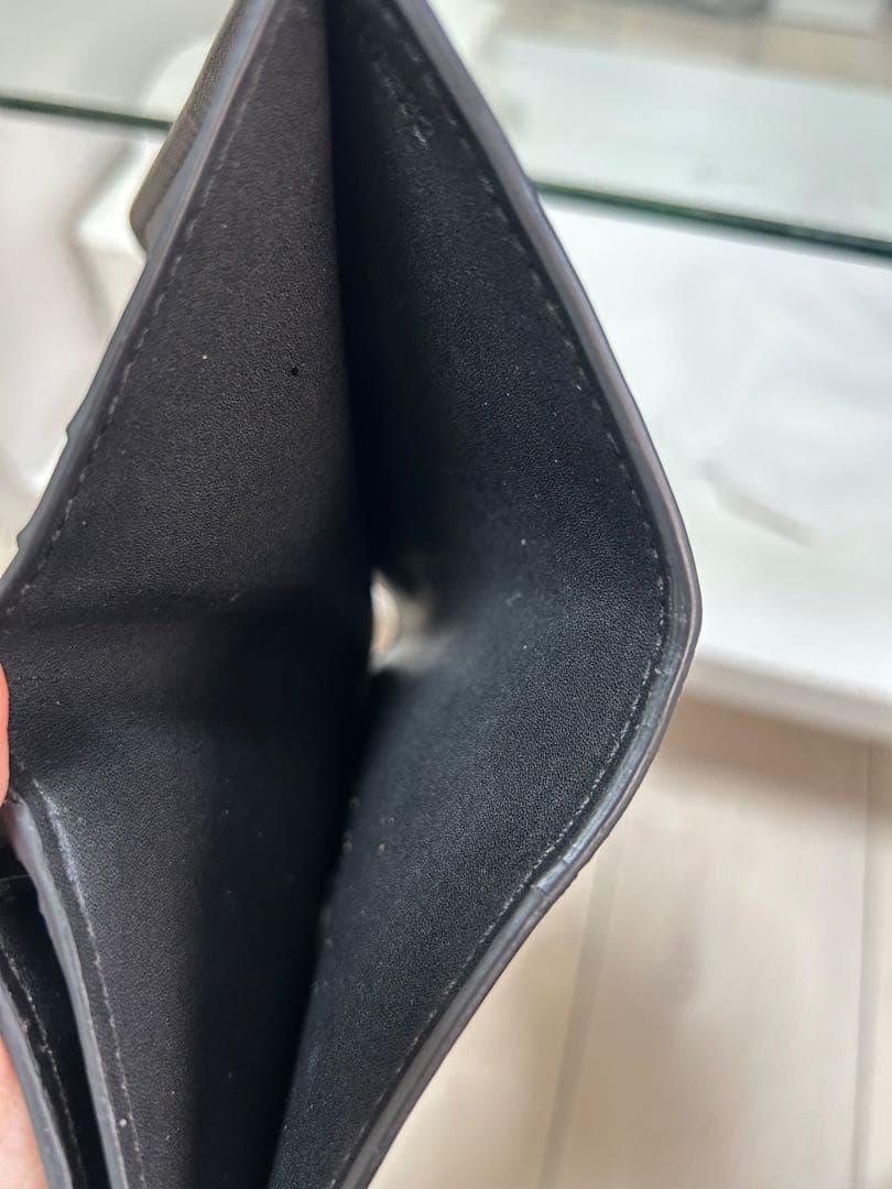 CELINE ブラック 二つ折り財布