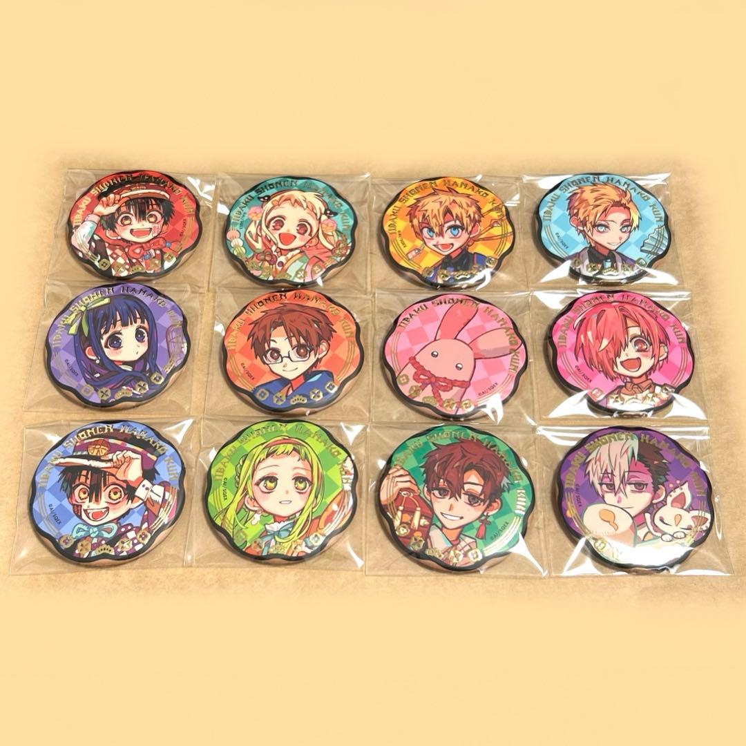 地縛少年花子くん　ジュエリー缶バッジ