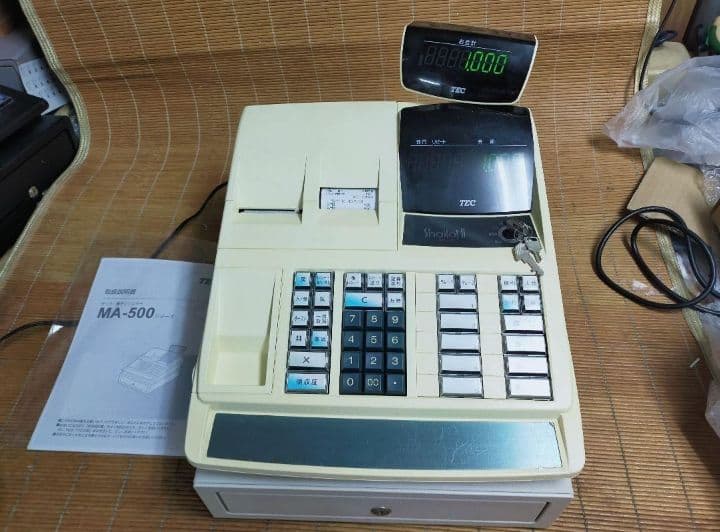 テックレジスター　MA-500　ツインプリンター　人気機種　277738