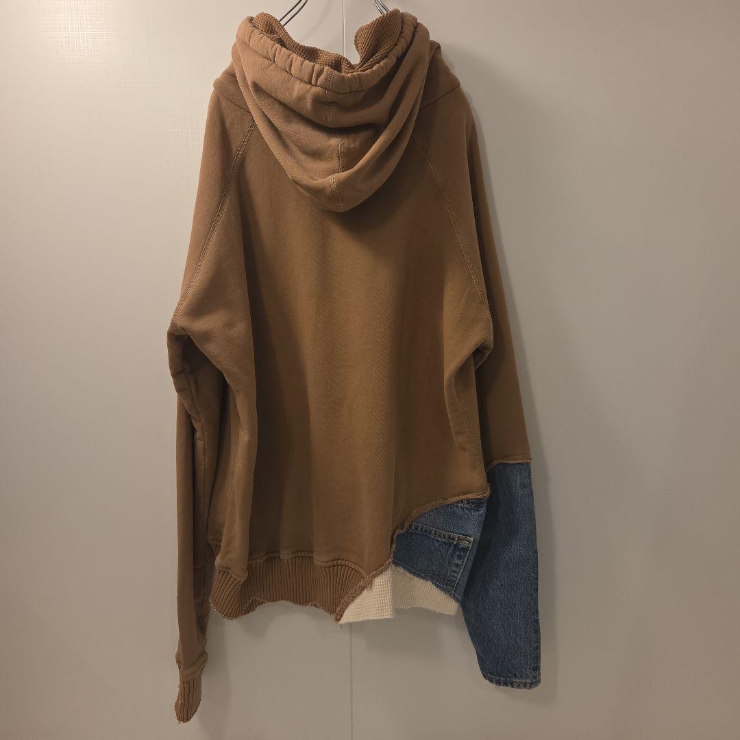 GREG LAUREN グレッグローレン再構築FRAGMENTパーカーSIZE2