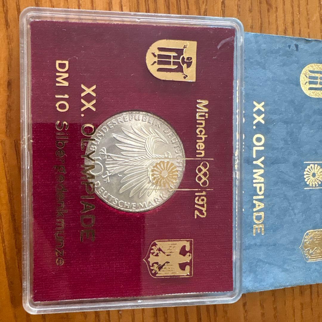 な*さ様 ミュンヘンオリンピック記念メダル 銀メダル 札幌オリンピックメダル