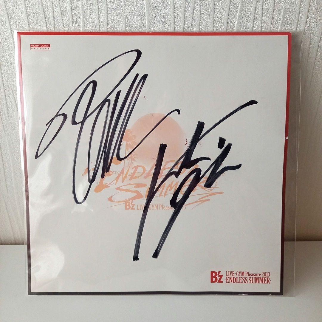 B'z 直筆サイン