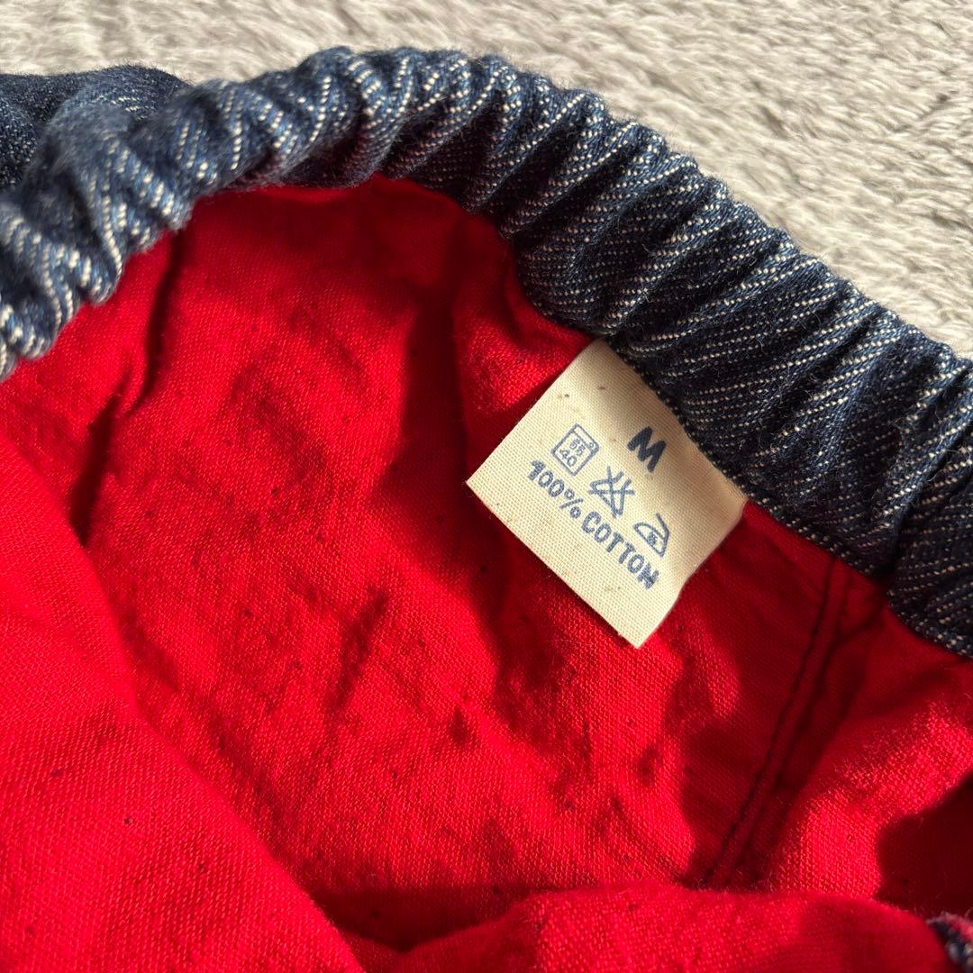 TIGRE BROCANTE コットンパンツ 裏地赤 ナチュラン