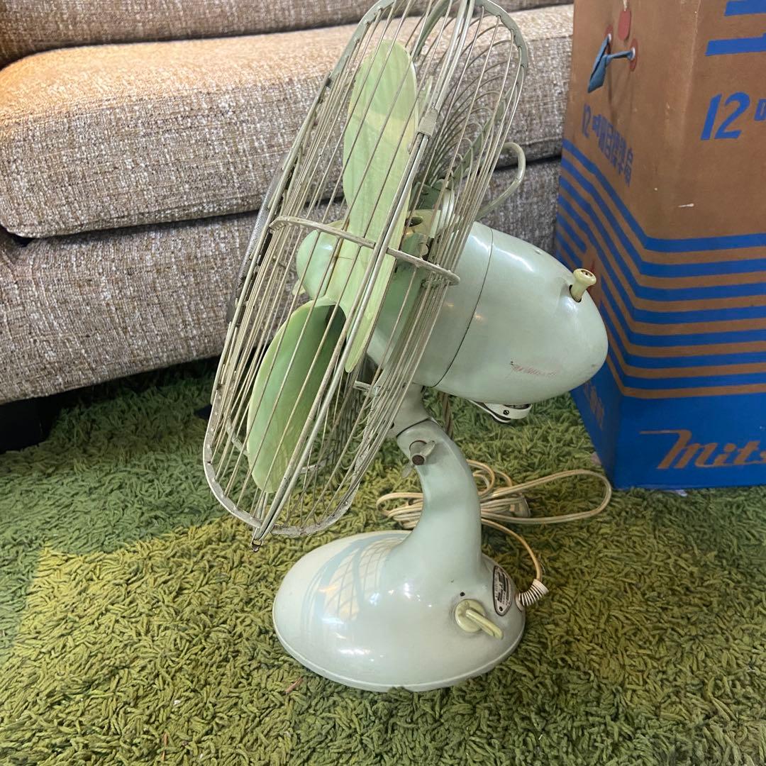 MITSUBISHI 三菱⭐️扇風機 卓上扇 昭和レトロ