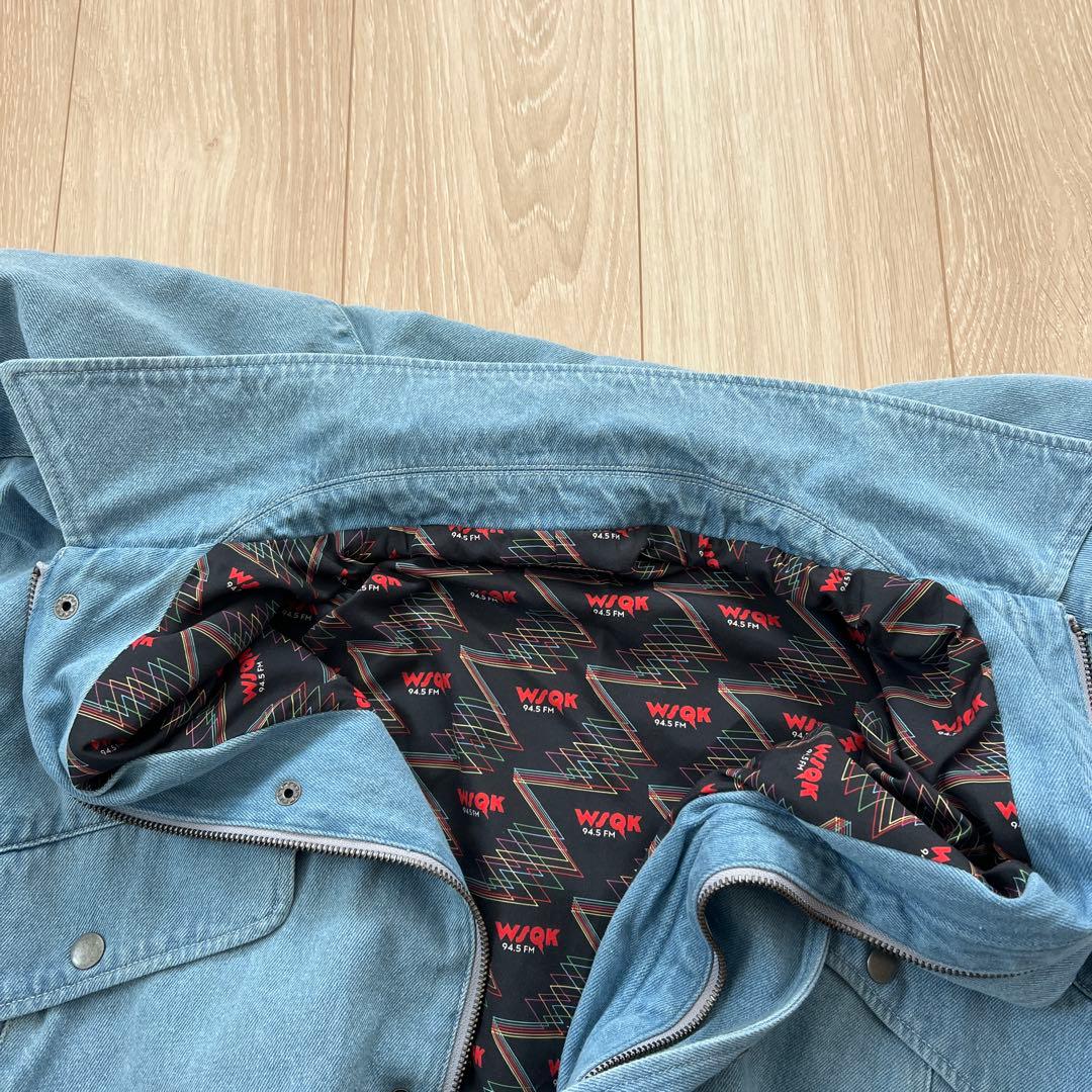 ストレンジャーシングス　ニコアンド　コラボ　デニム　ブルゾン