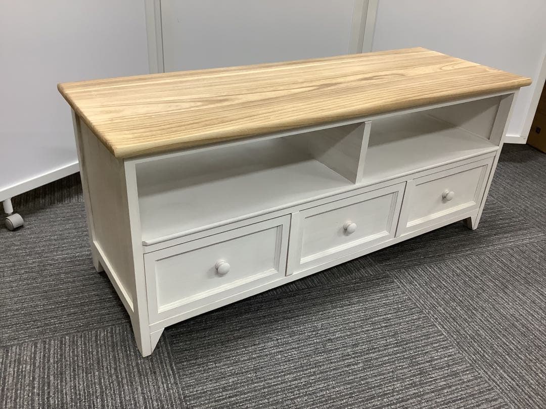 テレビ台 MTV-5273NAW シャビー フレンチカントリー アンティーク調★