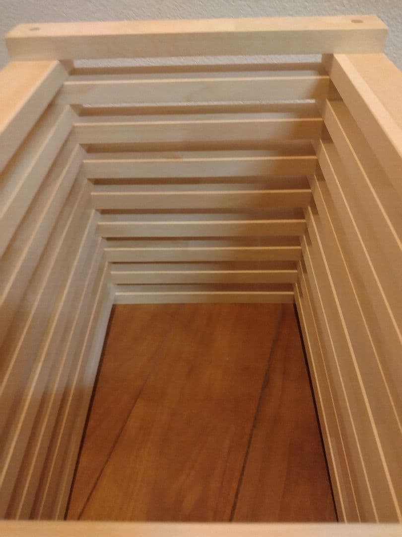 木製　ハンドメイド　オーダー　格子型　ロの字　棚シェルフ　ラック　ベンチ　水槽台