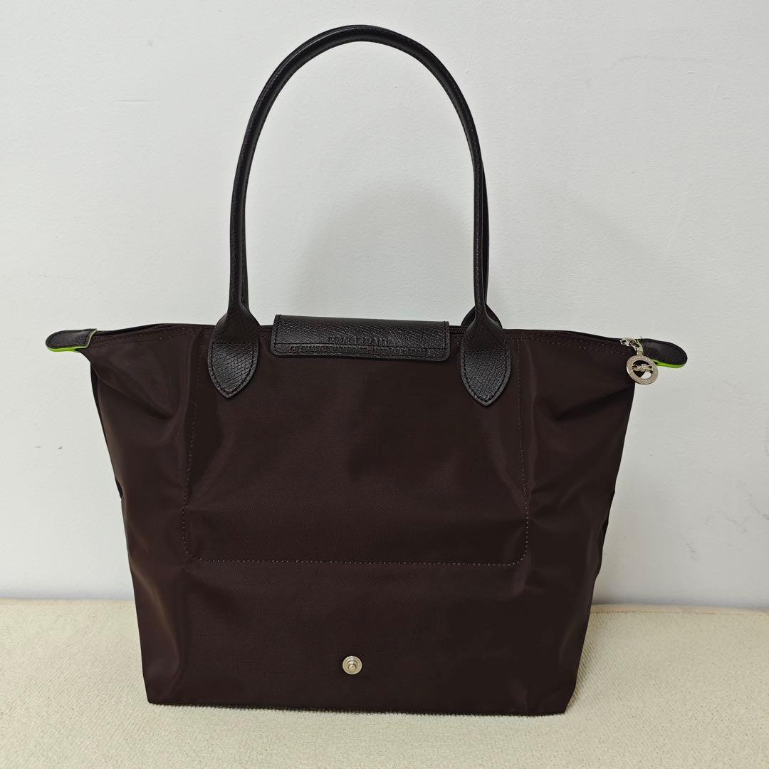 新品 ロンシャン ル プリアージュ グリーンライン肩掛けM最新色モカ