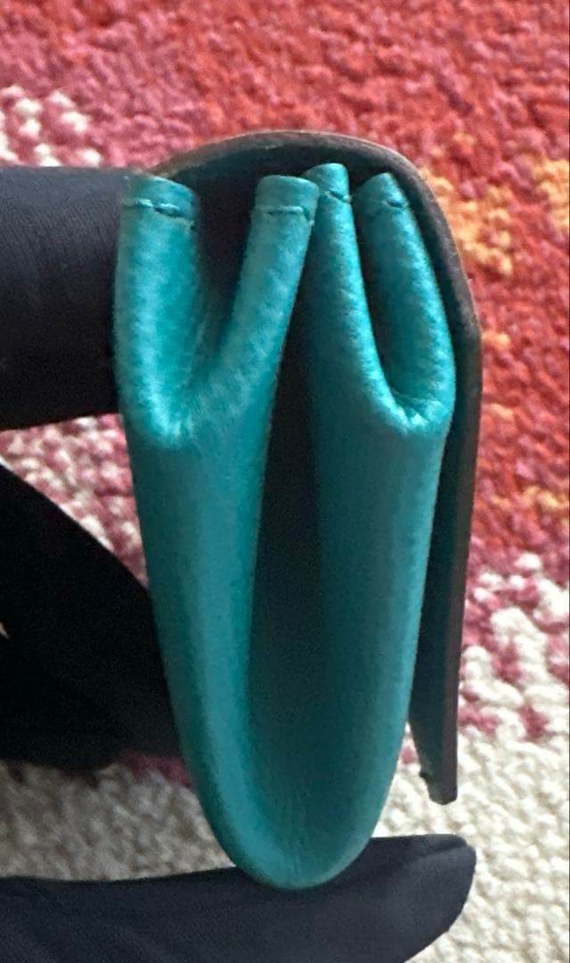 HERMES エルメス　ケース　ルヴァンキャトル　ターコイズ