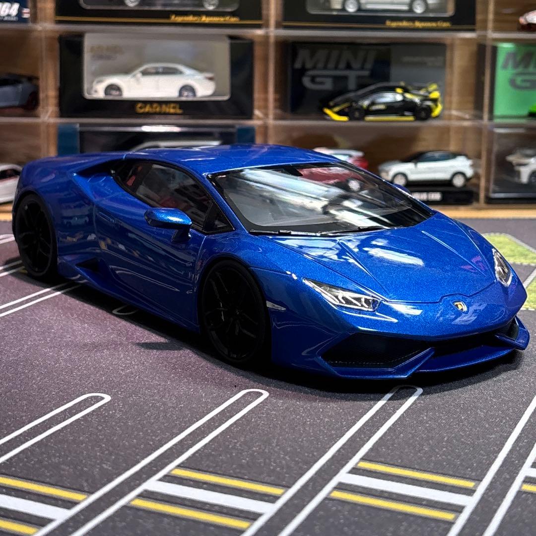 京商 1/18 ランボルギーニ ウラカン LP610-4 ブルーメタリック
