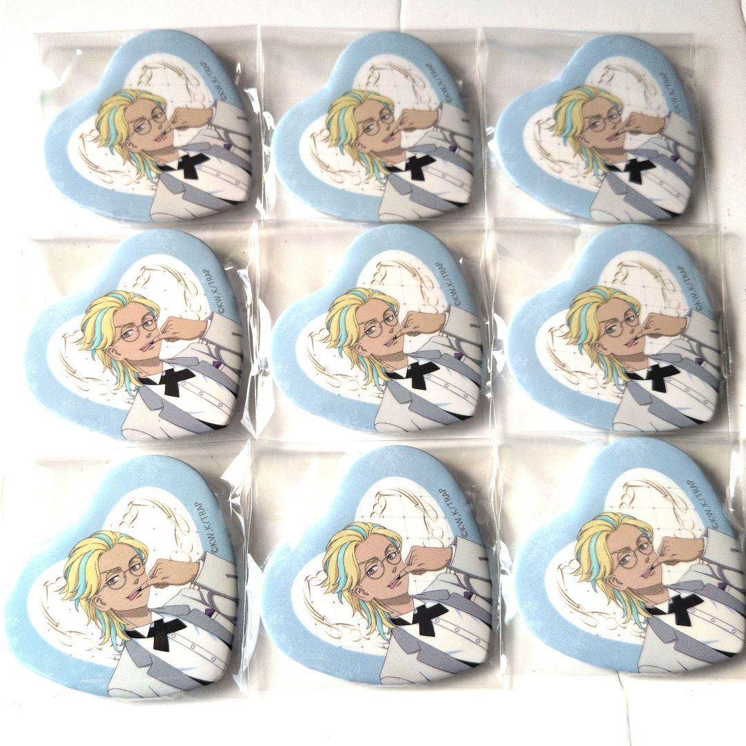 東京リベンジャーズ　タキシード　ソフマップ　ハート缶バッジ　灰谷竜胆