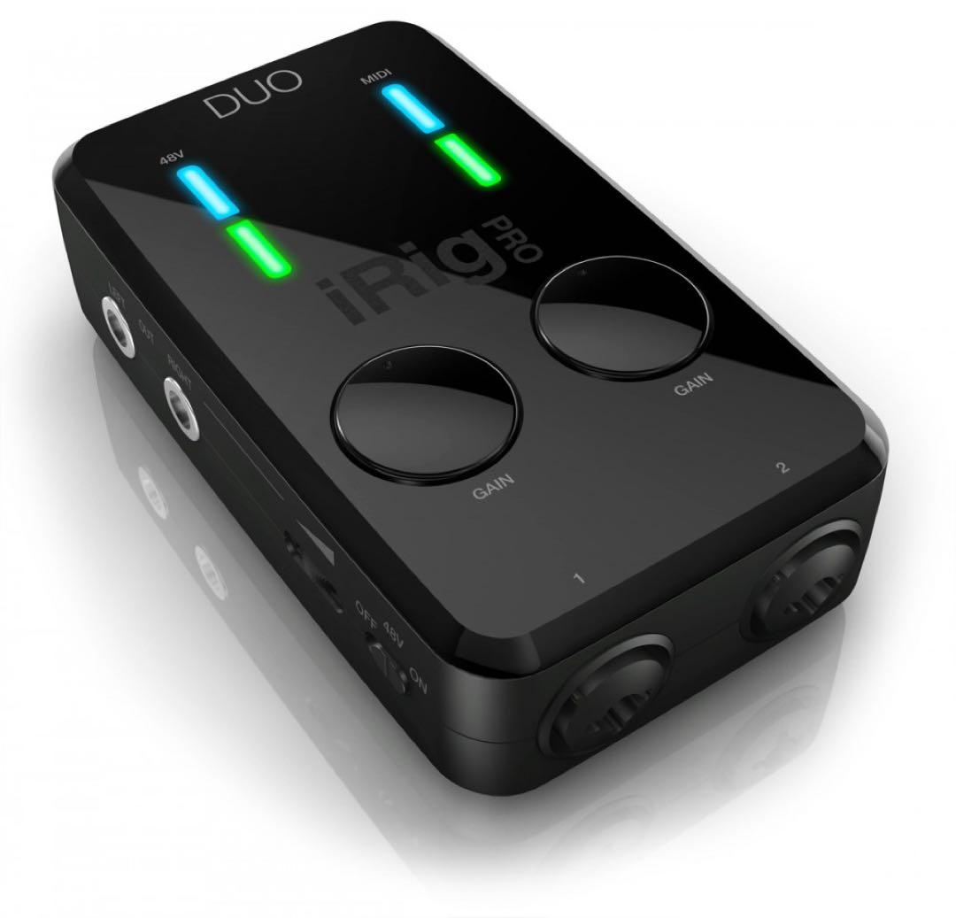 IK Multimedia iRig Pro DUO インターフェイス