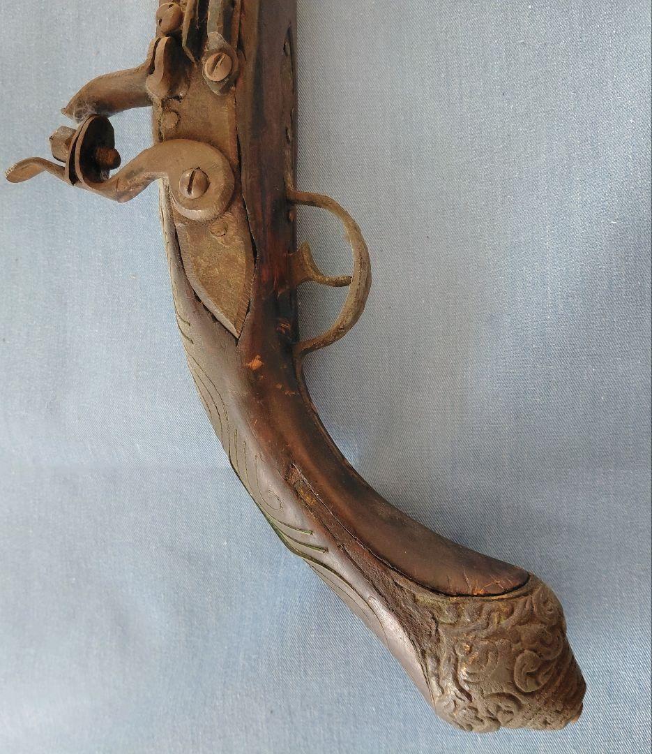 古式銃 装飾銃 レプリカ フリントロックピストル モデルガン アンティーク