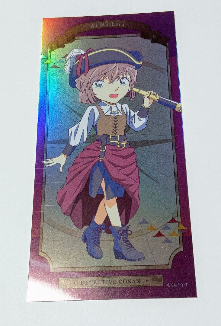 灰原哀 クラパレット 船乗り アクキー＆チケット風カード 4点セット