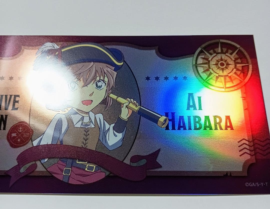 灰原哀 クラパレット 船乗り アクキー＆チケット風カード 4点セット