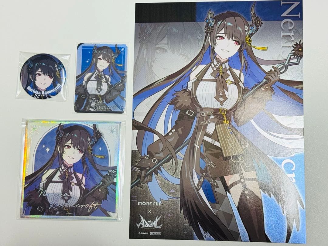 ネリッサ・レイヴンクロフト ホロライブ 台湾 萌番 コラボカフェ　グッズセット