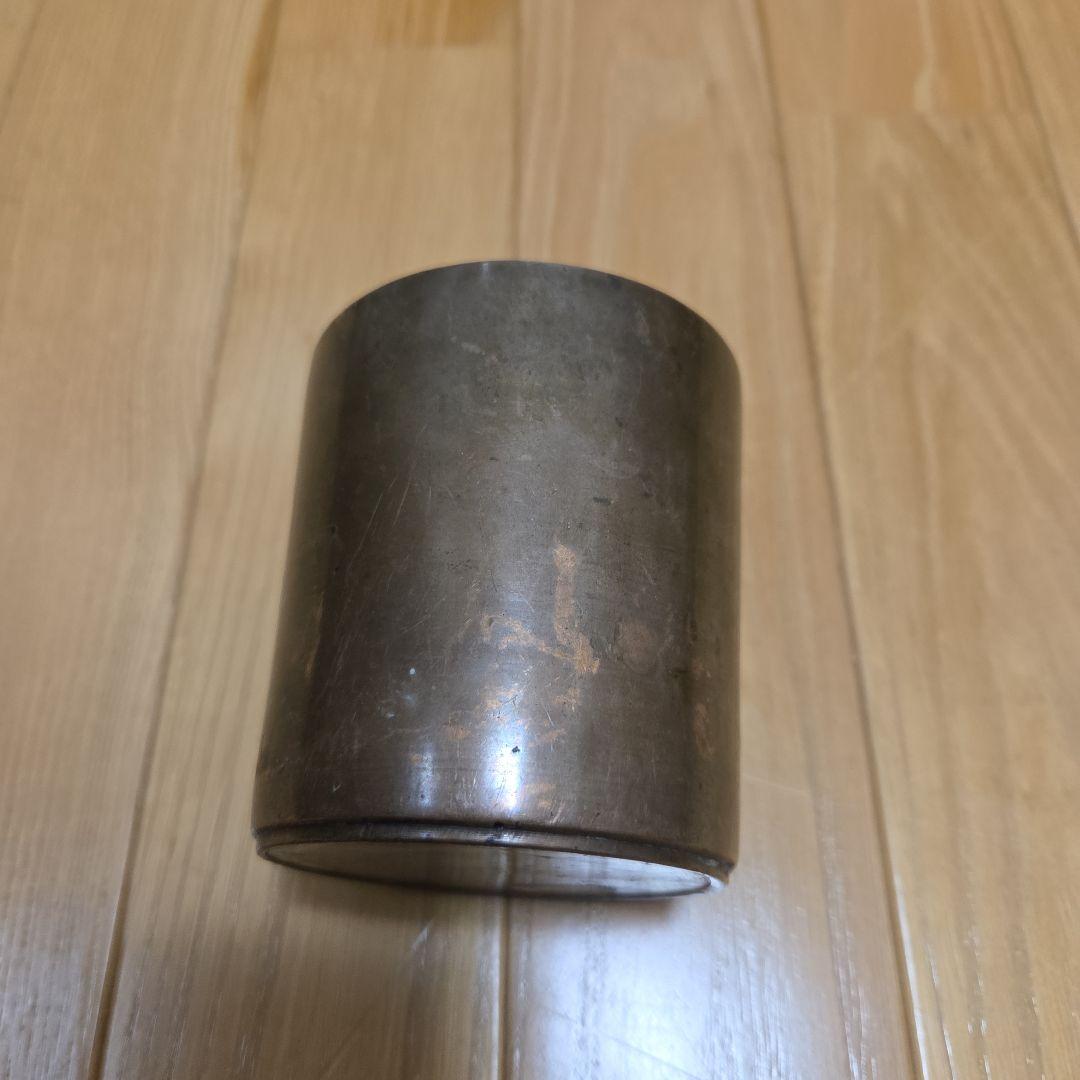 真鍮製？のアンティークな珍品　拡大鏡とフリーカップ2点セット➕️オマケ付き