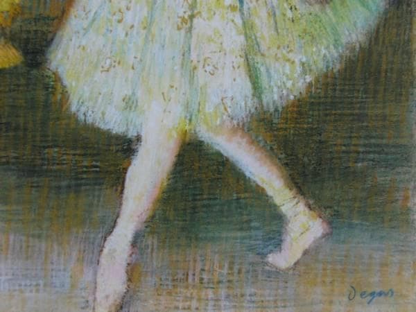 エドガー・ドガ、「DANSEUSE JAUNE」、海外版超希少レゾネ、新品額付