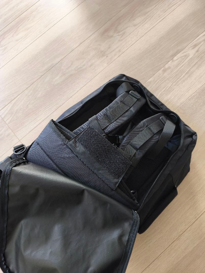 ソロツーリスト★アブロードキャリー★リュック＋キャリー★ブラック★43リットル