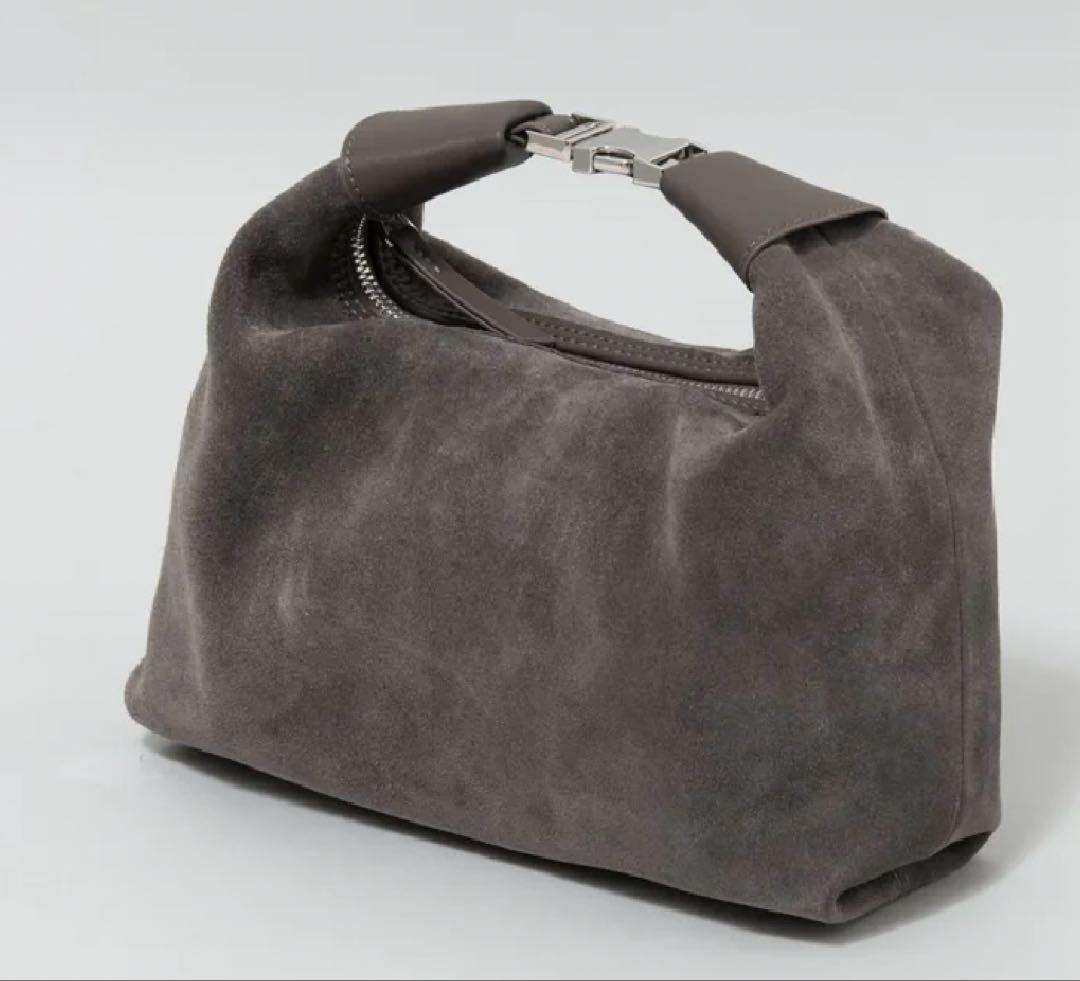 LiSALiSAashiyaリサリサ芦屋　2WAYスウェードバッグ