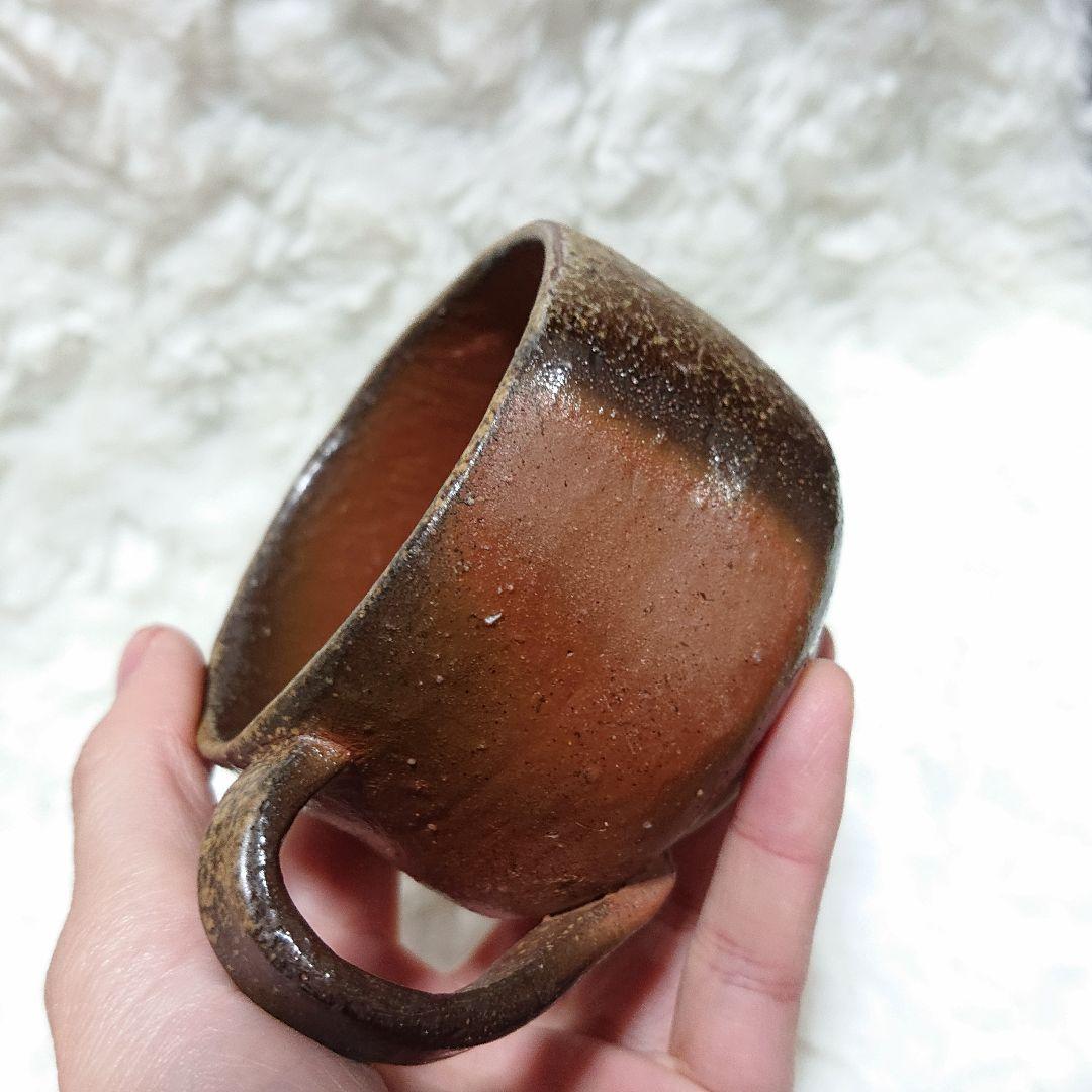 【2417】140..カップ…備前焼