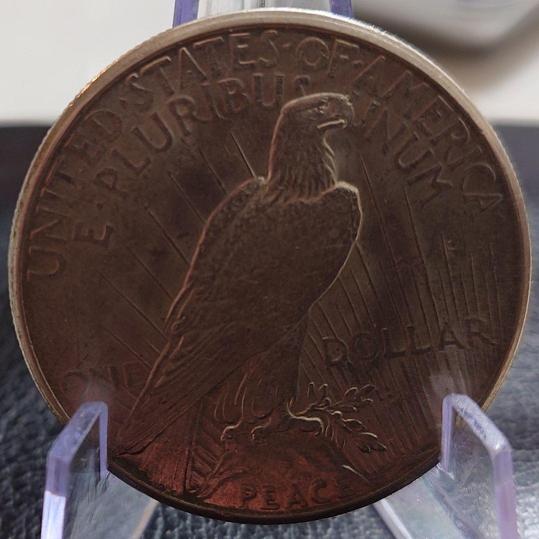 1922年 アメリカ銀貨 ピースダラー 1ドル銀貨 SV900フランクリンミント