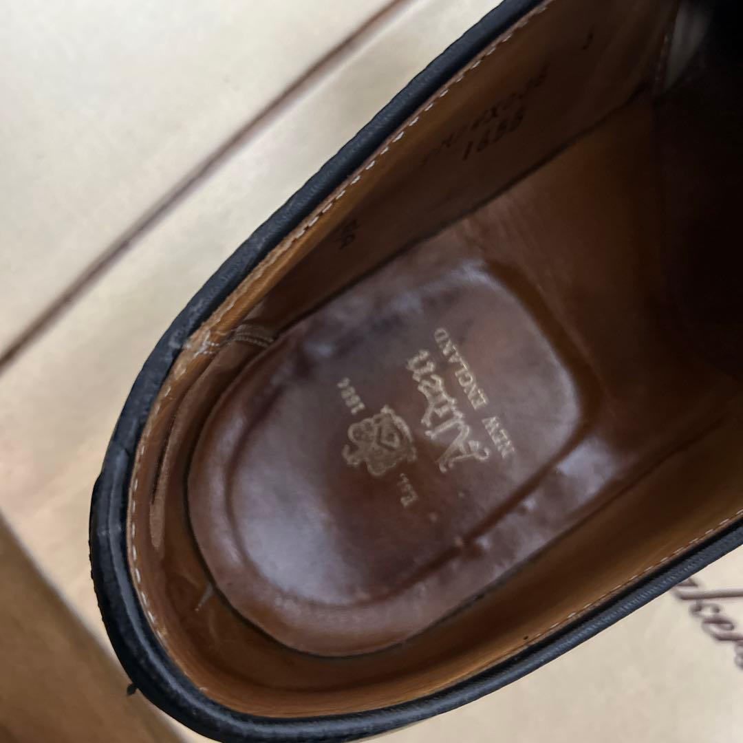 Alden 1655 シングルモンク コードバン