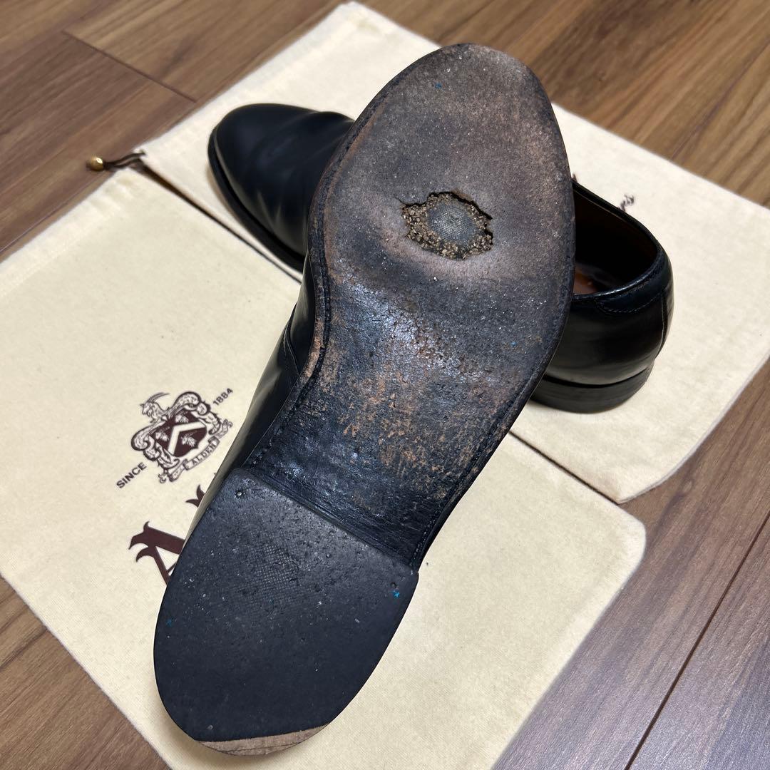 Alden 1655 シングルモンク コードバン