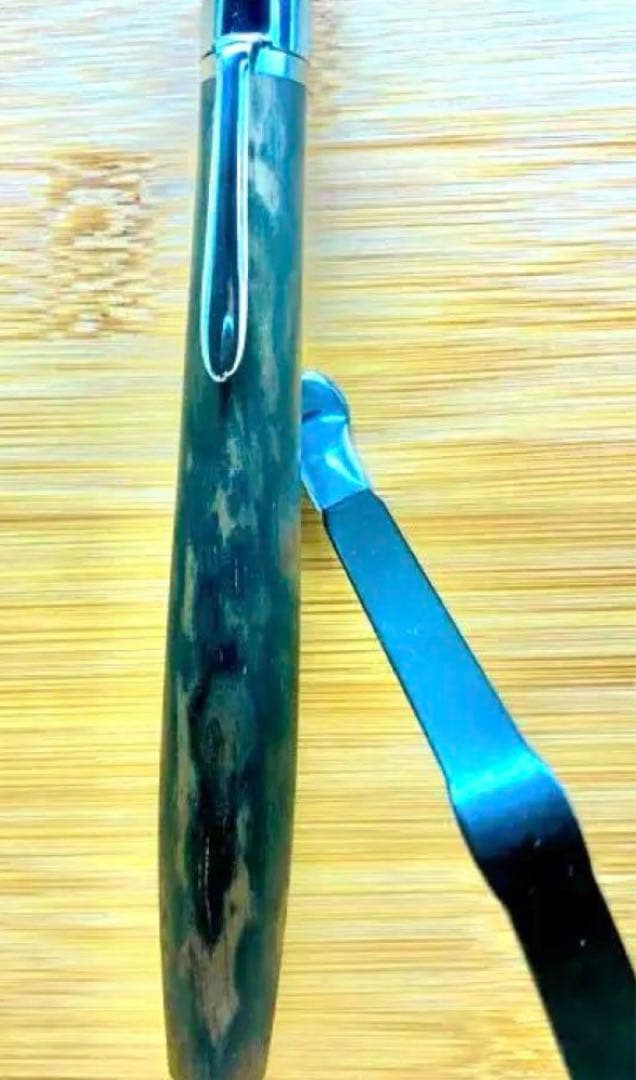 工房楔　黒柿孔雀杢   野原工芸パープルハート(期間限定)