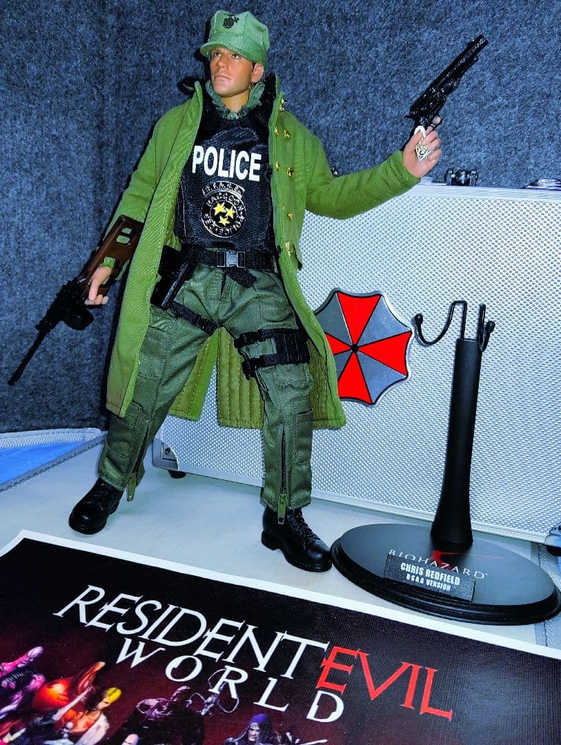 CAPCOM.バイオハザード①[クリス•レッドフィールド]1/6Size!