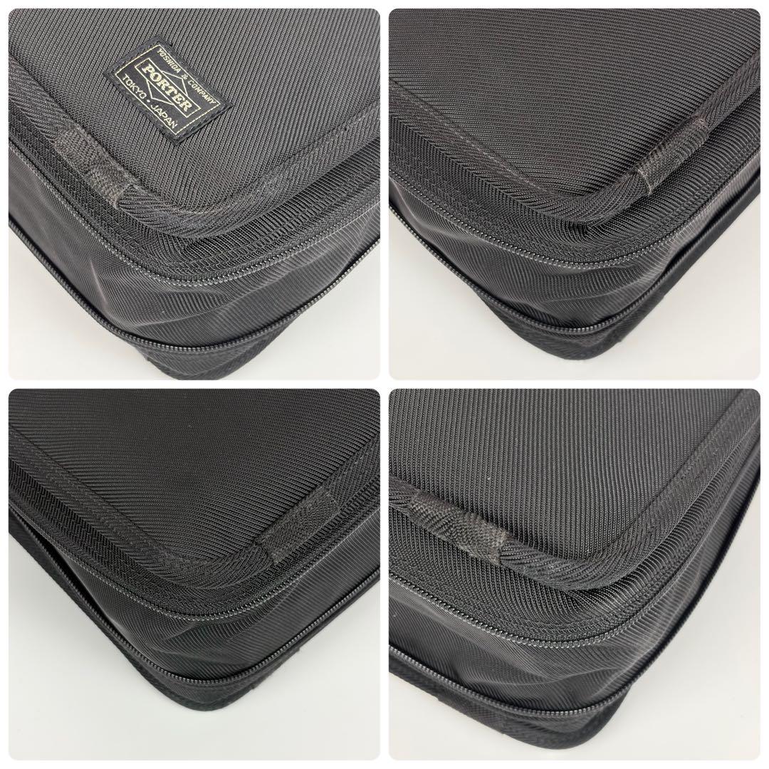 ポーター ポジション 2way ビジネスバッグ ショルダー ロゴ 自立 黒