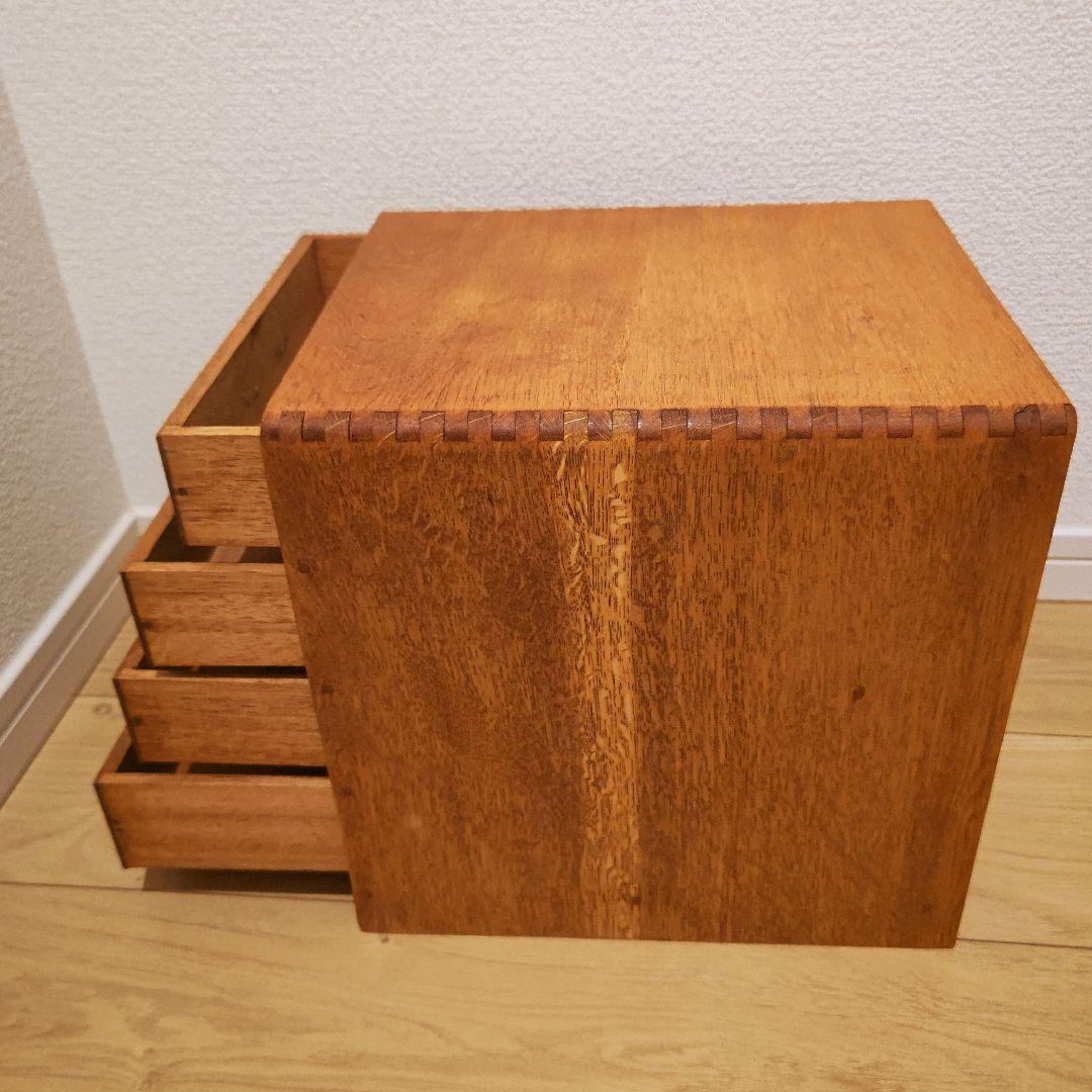 リペア済 美品　 4段小引き出し　 昭和レトロ アンティーク　引き出し　年代物