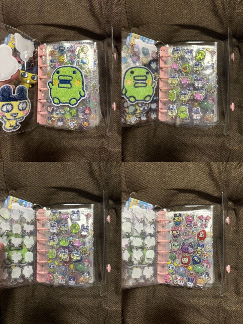 シール帳　完成品　３冊　たまごっち　サンリオ　しずくちゃん　たまごっちシール付き