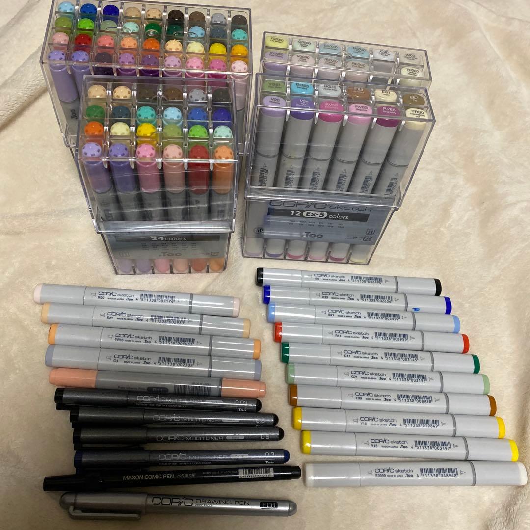 Copic Sketch ciaoマーカーセット 24色以上　まとめ売り