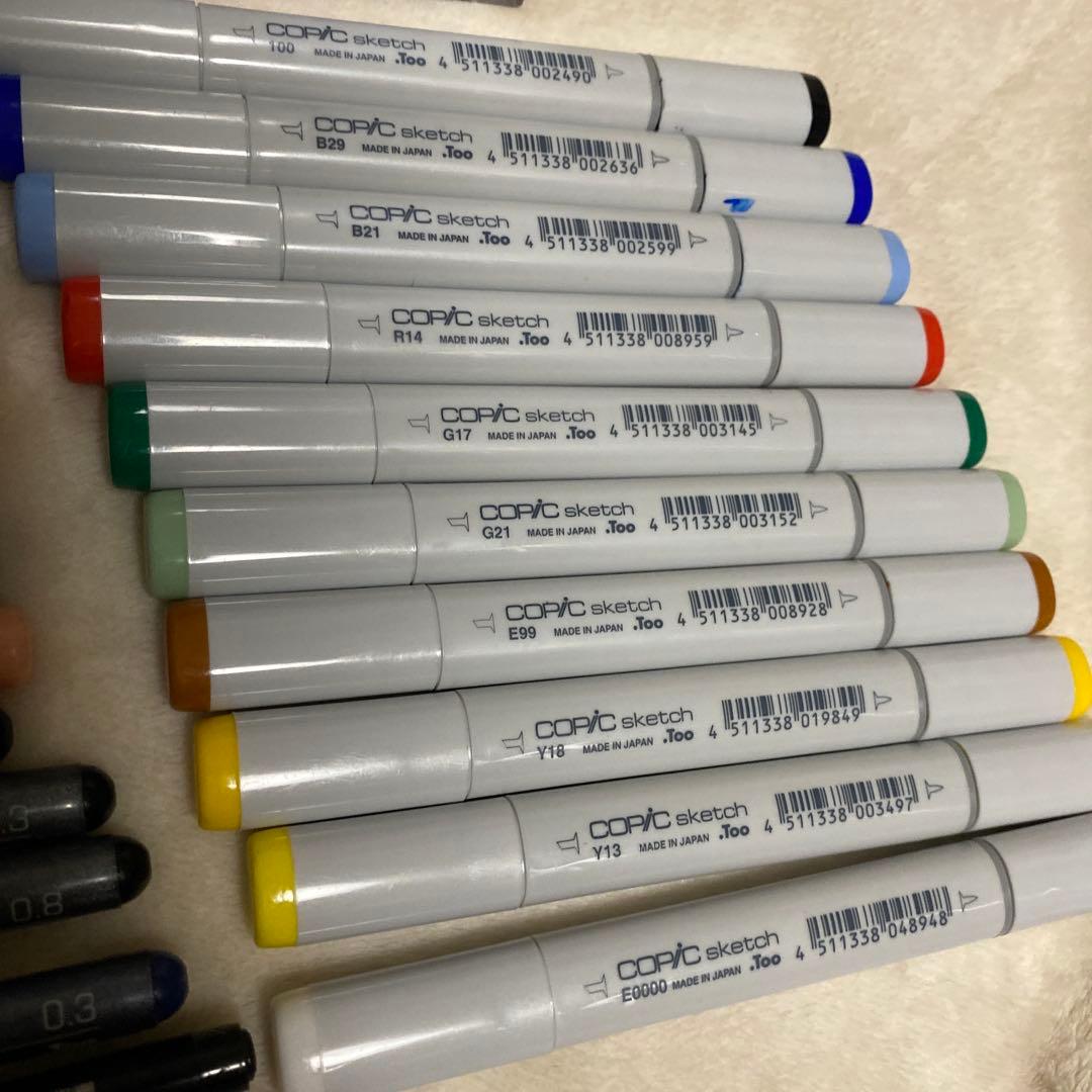 Copic Sketch ciaoマーカーセット 24色以上　まとめ売り