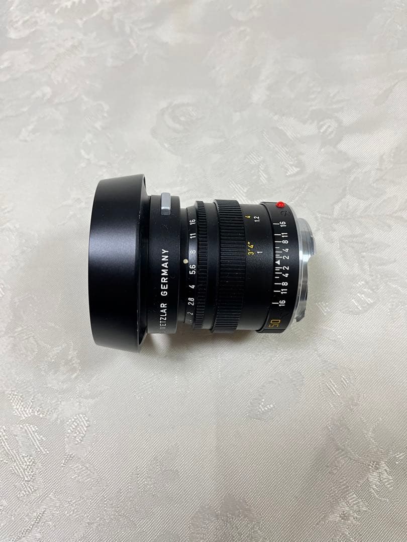 ライカ　ズミルクス　Summilux　f1.4 50mmレンズ フード付　美品