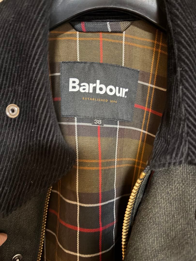 バブアー　トランスポート　ノンオイル　トゥモローランド別注　38