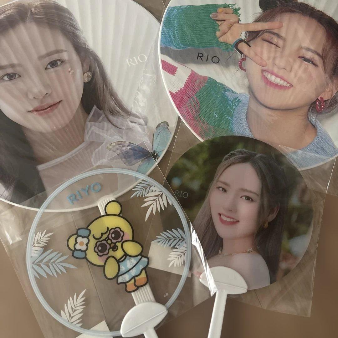 NiziU うちわケース リオ