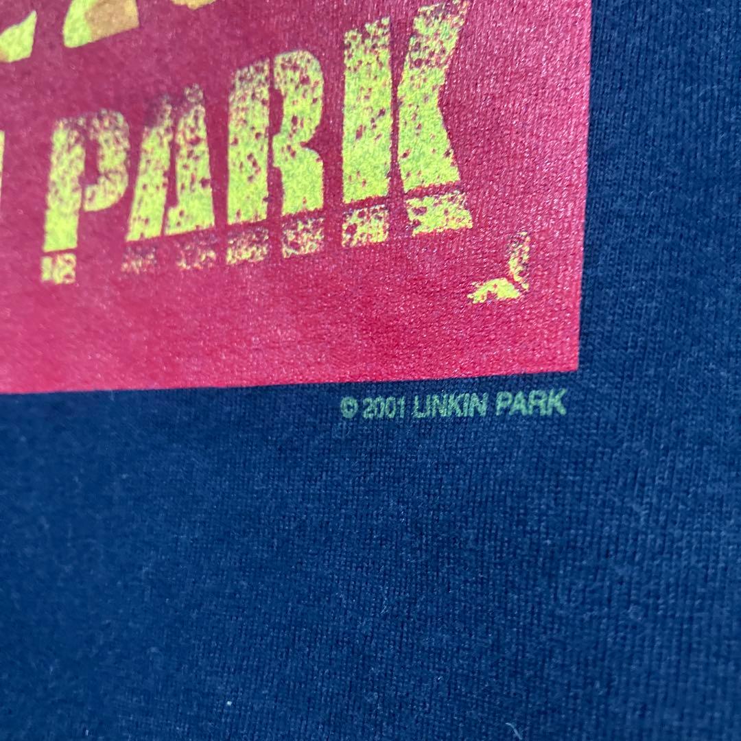 Linkin park 00s hybrid theory XL ネイビー