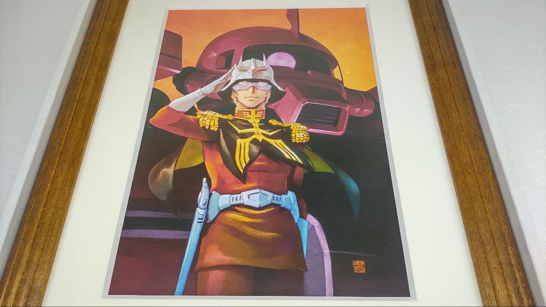 バンダイナムコ 株主優待 アートコレクション シャア・アズナブル ガンダム