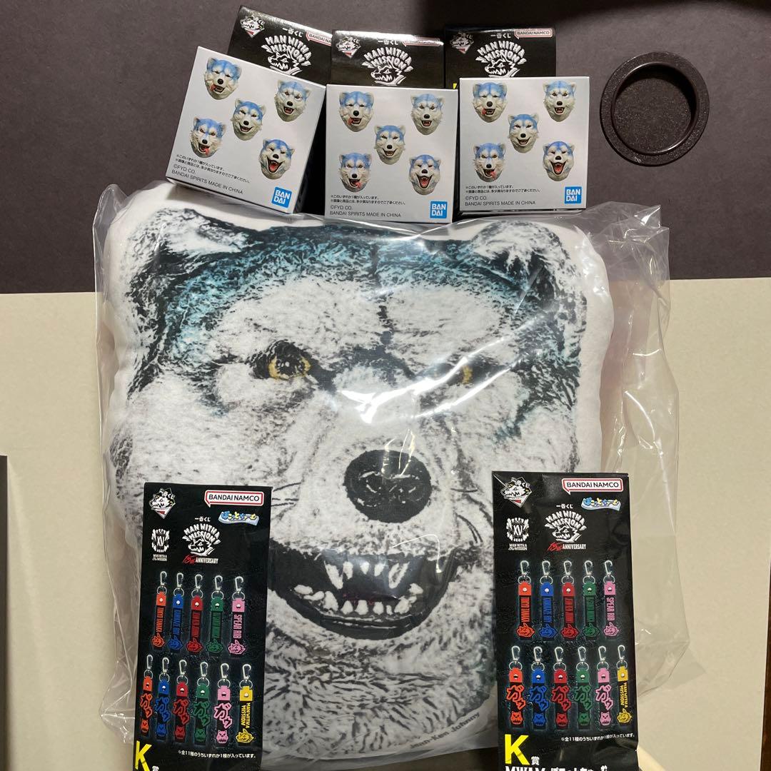 MAN WITH A MISSION E賞　H賞×3 K賞×2