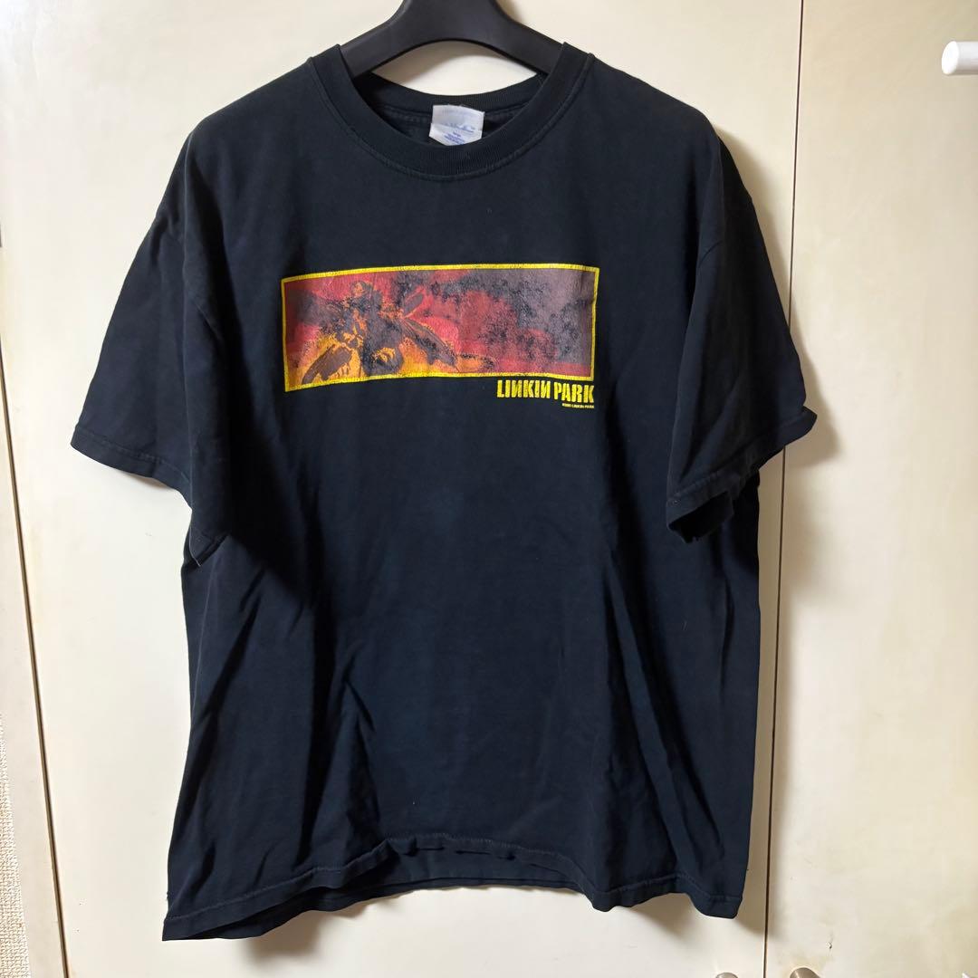 本物　00s LINKIN PARK HYBRID THEORY Tシャツ　L