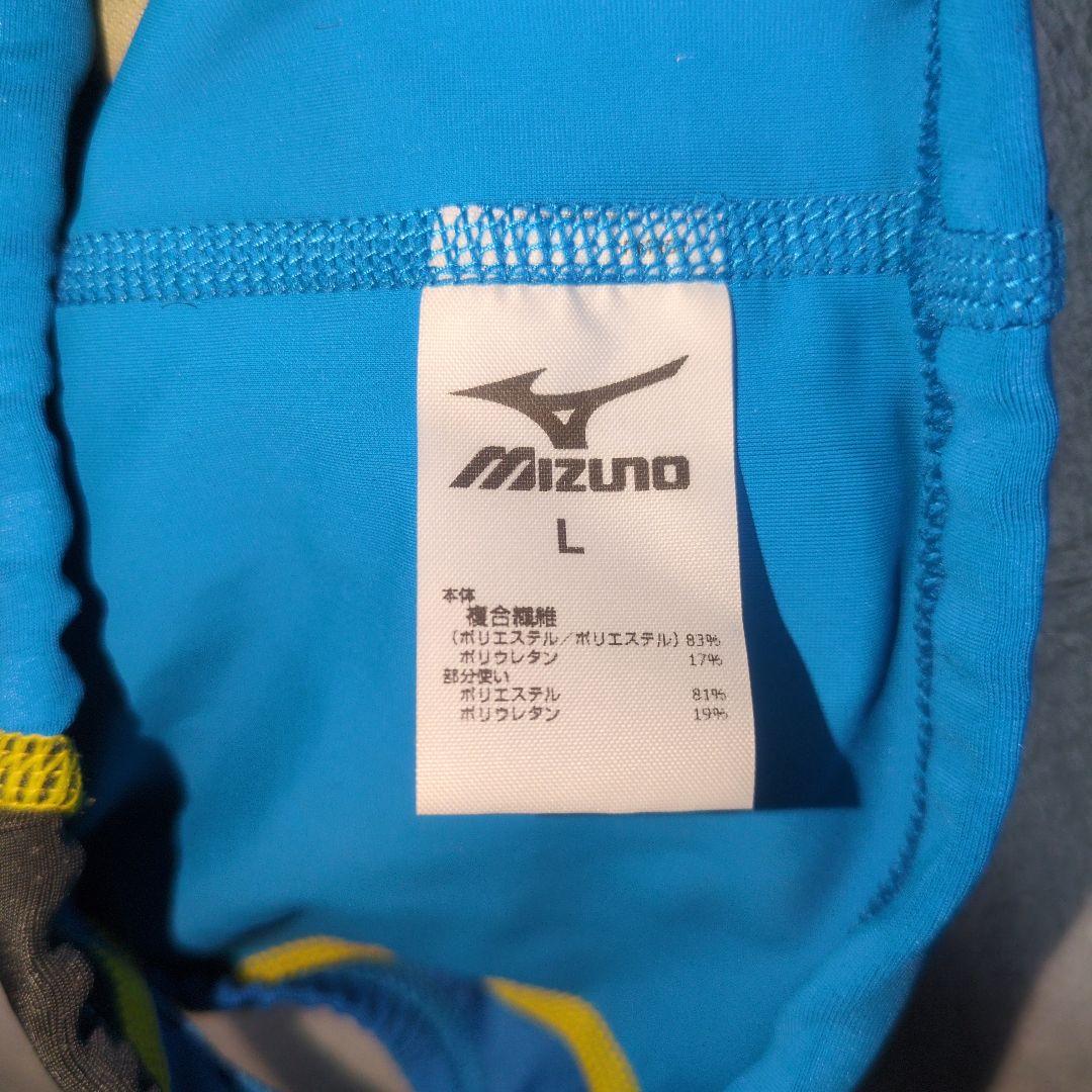 ミズノ 競パン ブルー L