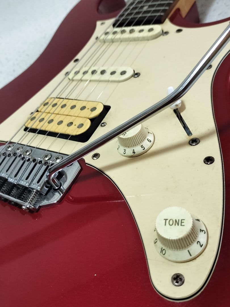 Ibanez ストラトタイプ 赤 レッド オマケ多数ケース付き 初心者最適