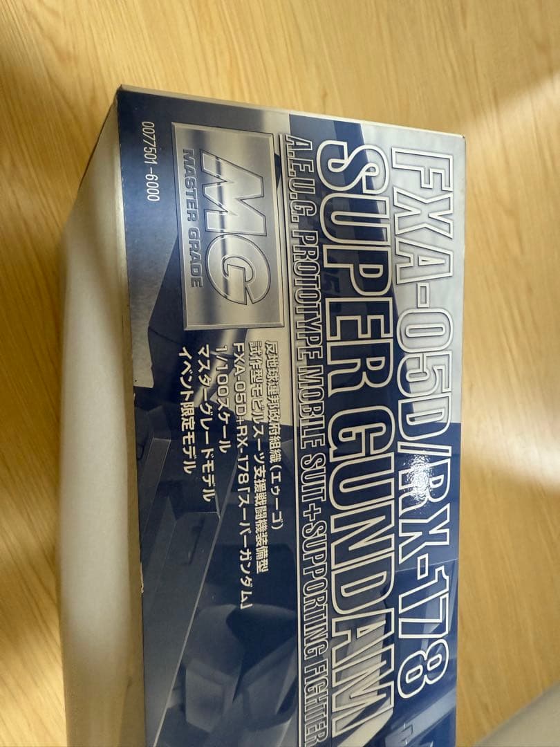 MG スーパーガンダム イベント限定モデル クリアカラー