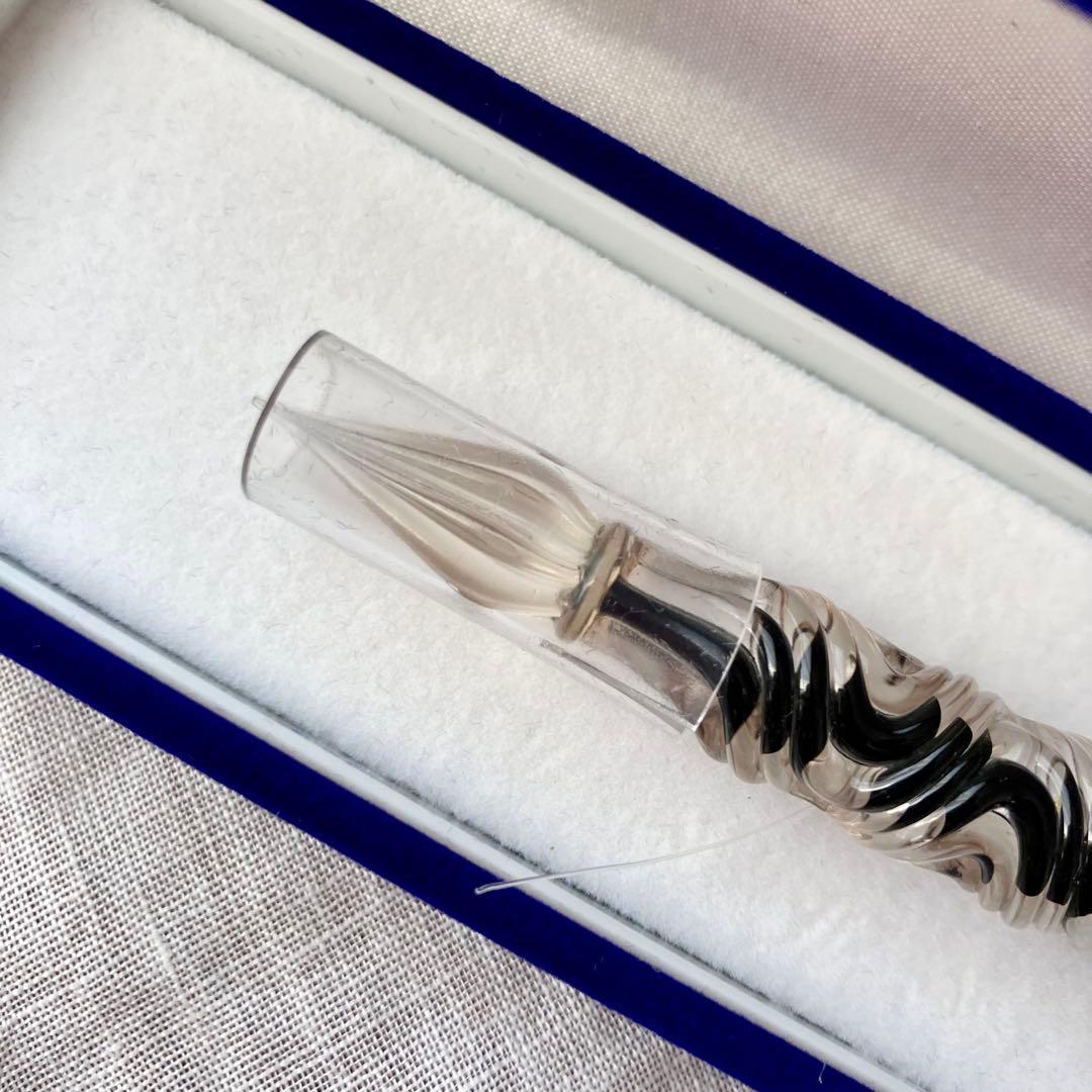 ガラスペン 佐藤勇 作 インク付き 未使用品